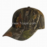 S1804 Camo 6 panel cap